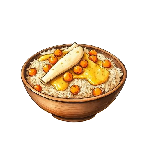 Riz pois chiches curry